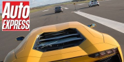 Lamborghini Aventador против Ferrari FF и других на дуэли в Великобритании